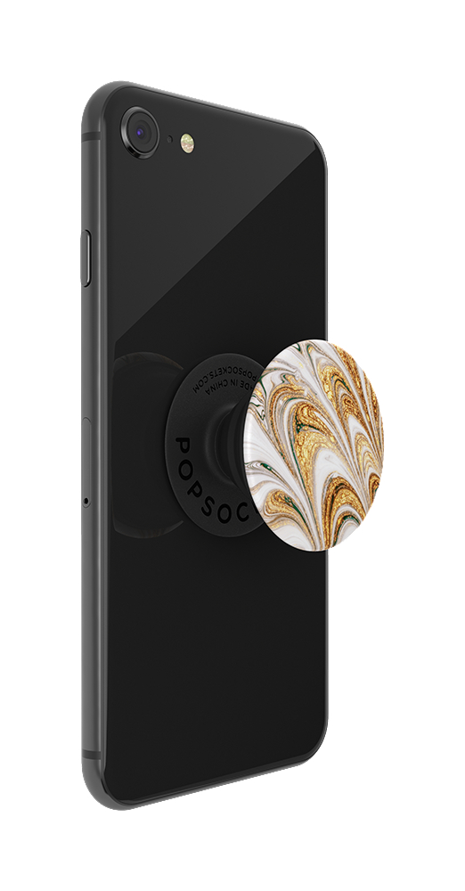 POPSOCKETS PopGrip Golden Ripple Handyhalterung, Mehrfarbig