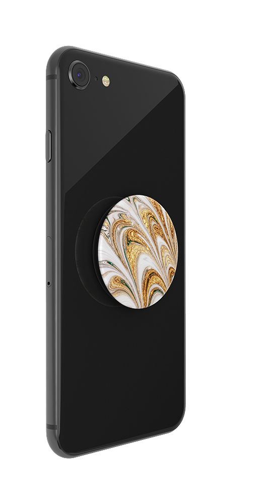 POPSOCKETS PopGrip Golden Ripple Handyhalterung, Mehrfarbig
