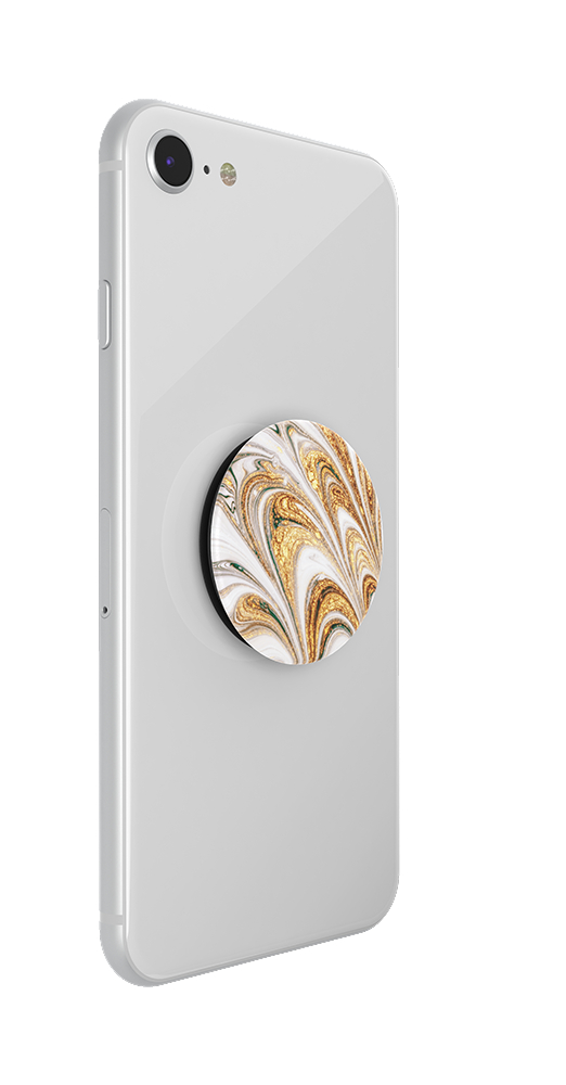POPSOCKETS PopGrip Golden Ripple Handyhalterung, Mehrfarbig