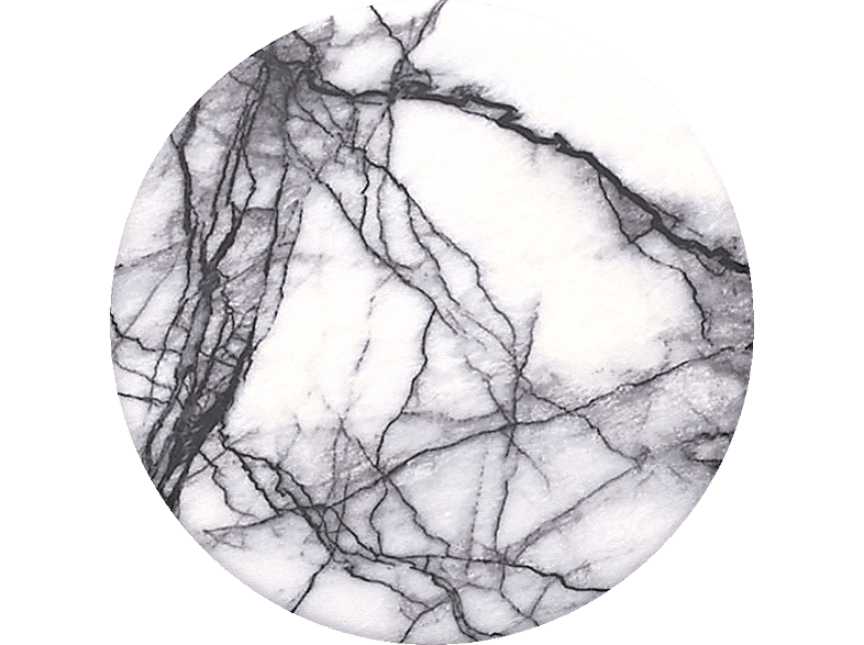 POPSOCKETS PopGrip Dove White Marble Handyhalterung, Mehrfarbig