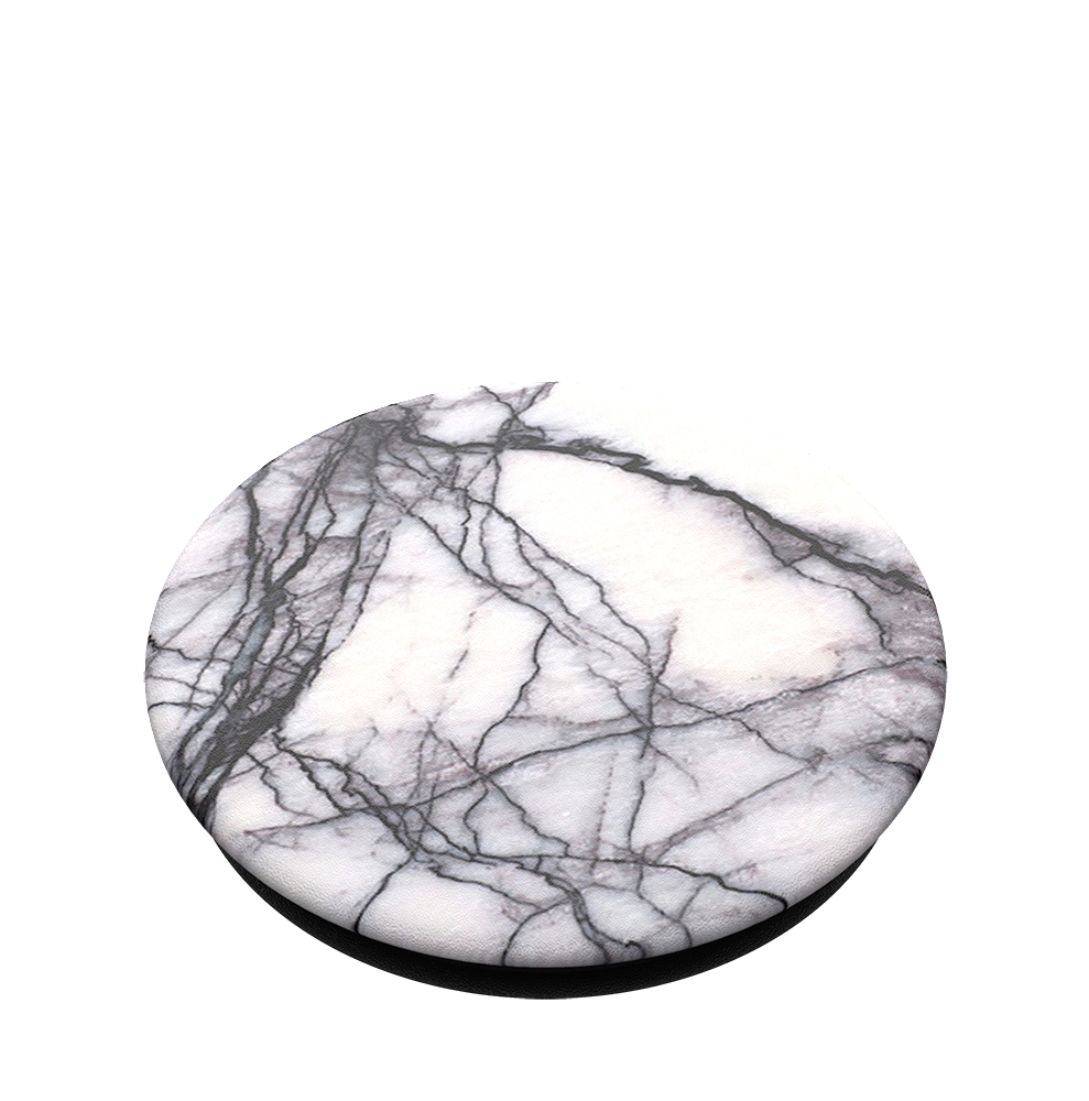 POPSOCKETS PopGrip Dove White Marble Handyhalterung, Mehrfarbig