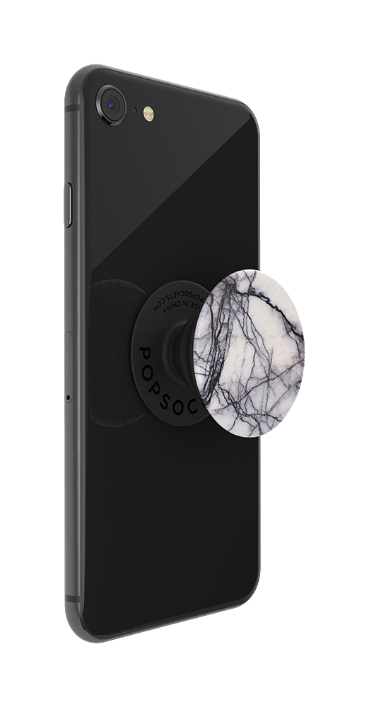 POPSOCKETS PopGrip Dove White Marble Handyhalterung, Mehrfarbig