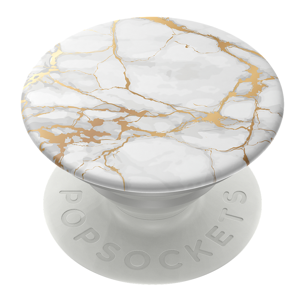 POPSOCKETS PopGrip Gold Lutz Marble Handyhalterung, Mehrfarbig