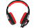 GENESIS Argon 110 vezetékes headset, fekete-piros (NSG-1437)