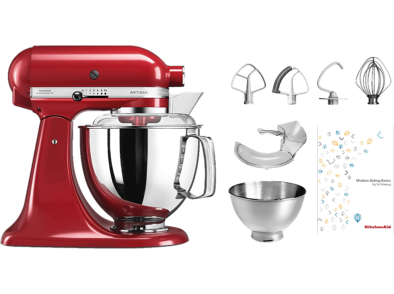 KITCHENAID KSM200 Swiss Edition + Gemüseschneider Küchenmaschine