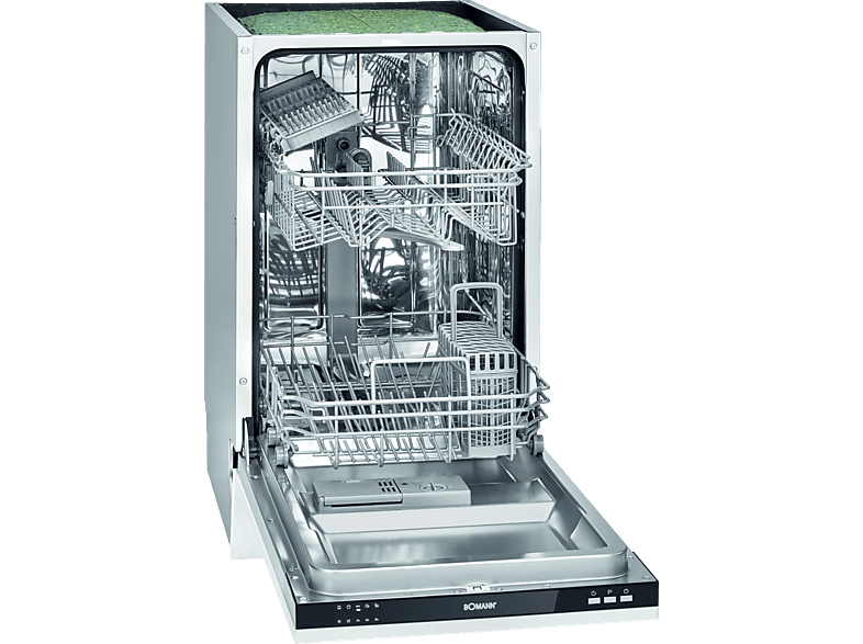 BOMANN GSPE 7415 VI Geschirrspüler (vollintegrierbar, Besteckkorb, 448 ...