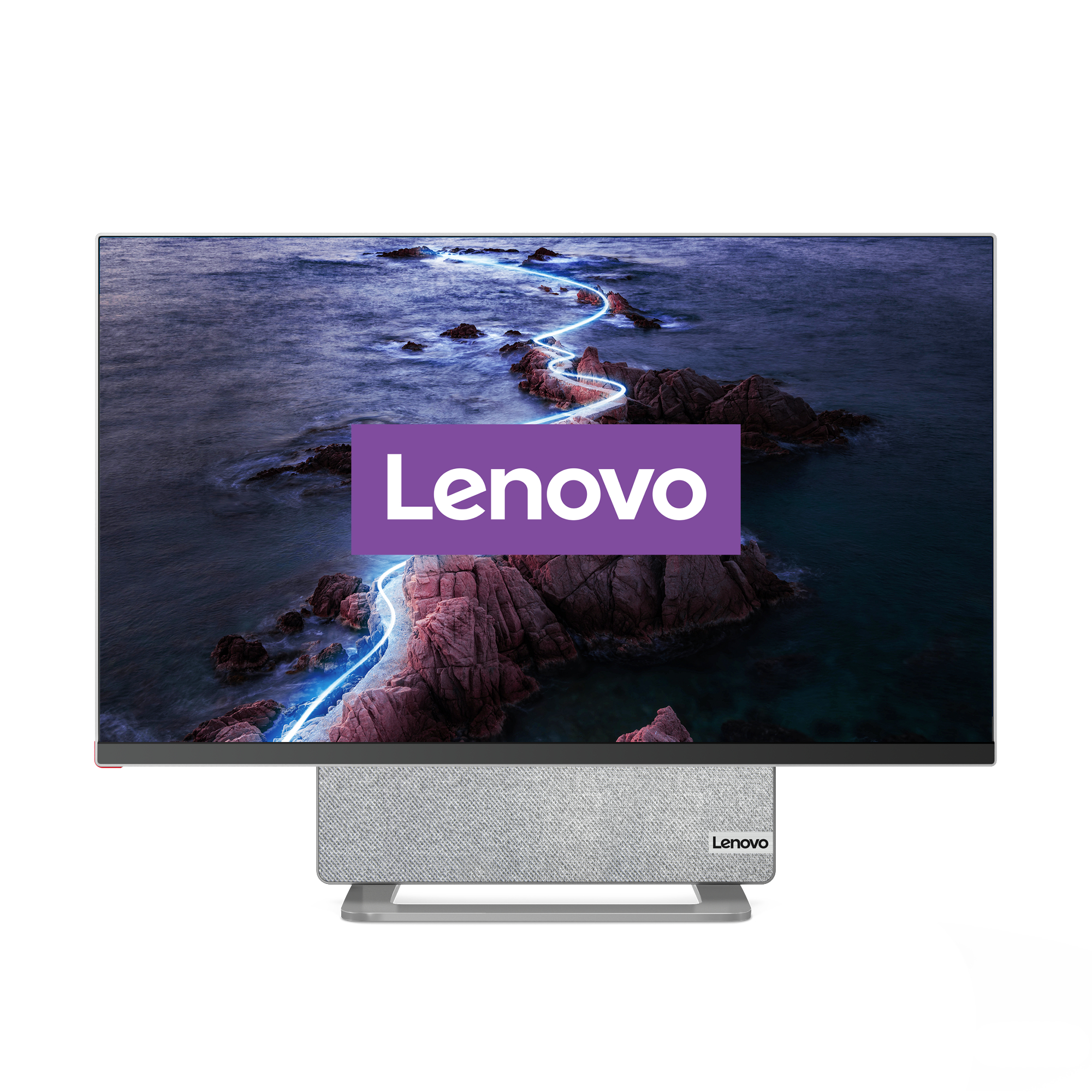 16 Lenovo Yoga 27 Display, LENOVO integriert, SSD, Radeon Premium RAM, PC Ryzen™ 1 AMD Zoll All-in-One Grau/Weiß Prozessor, mit 7 AMD 7, TB GB AIO
