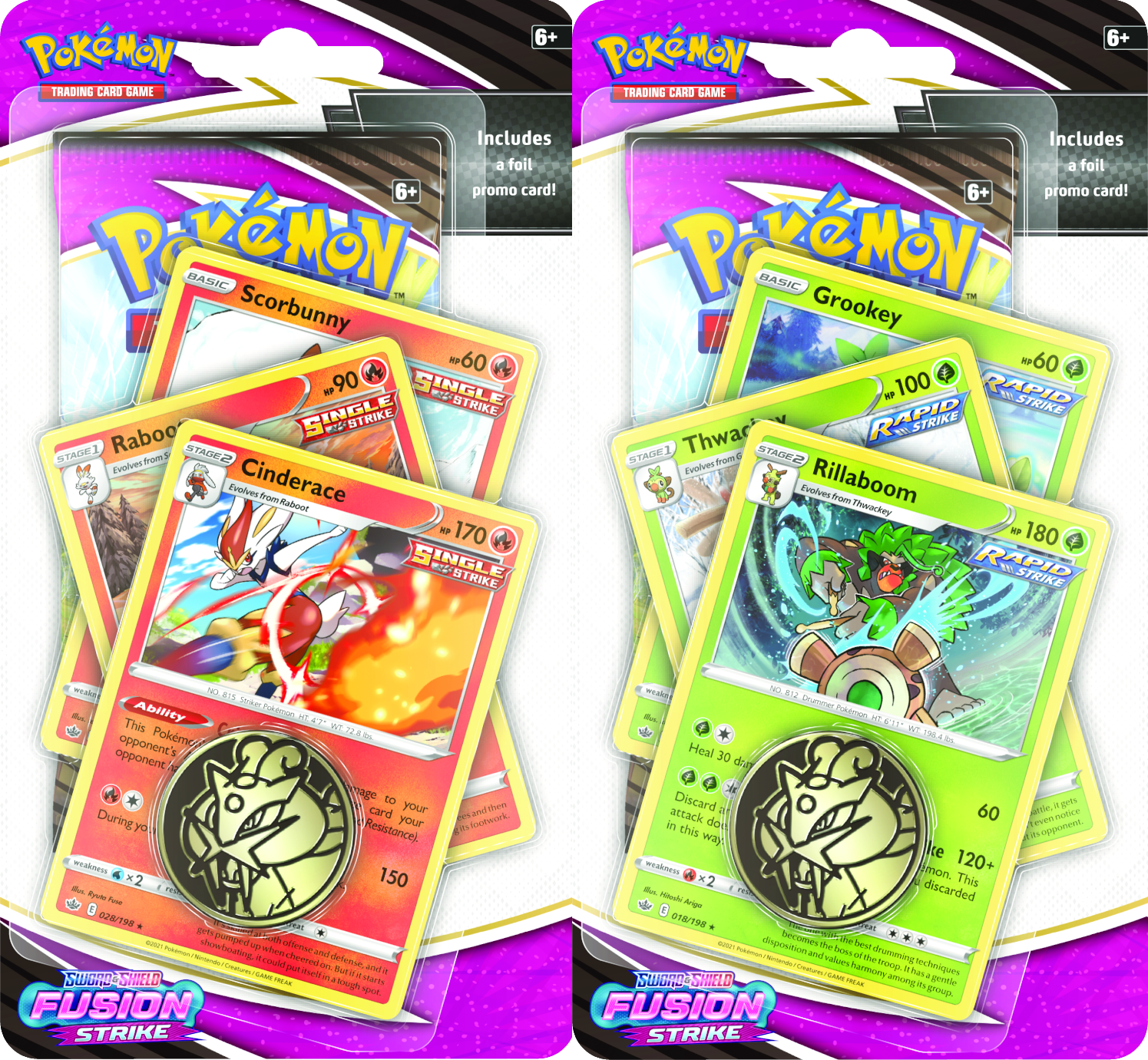 Sword & Shield: Fusion Strike Premium Checklane Blister