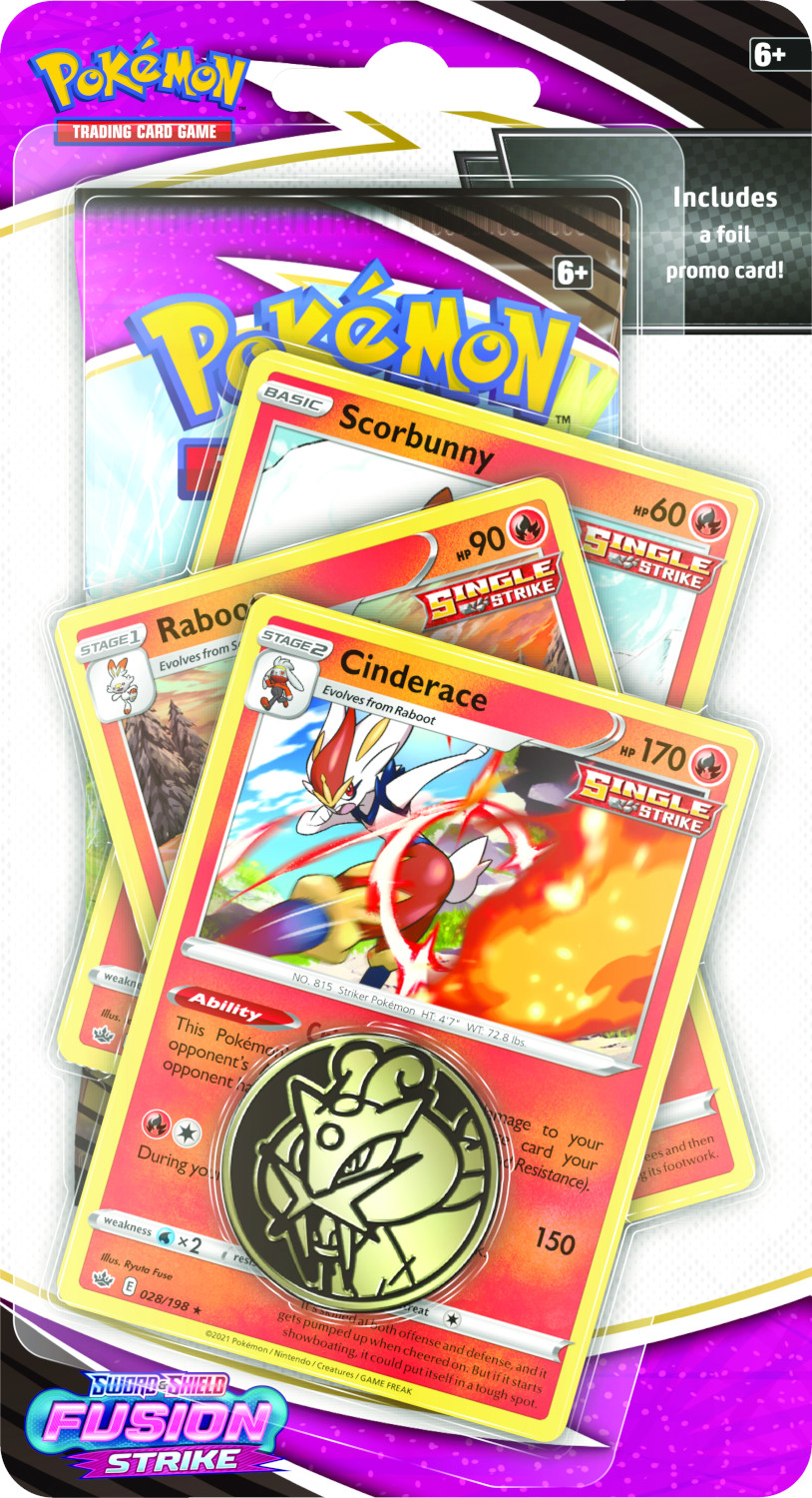 Sword & Shield: Fusion Strike Premium Checklane Blister