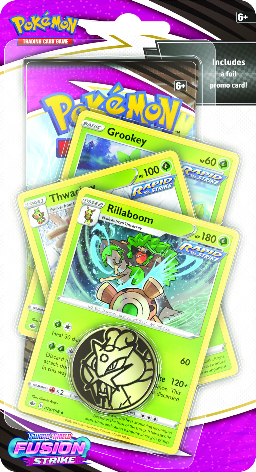 Sword & Shield: Fusion Strike Premium Checklane Blister