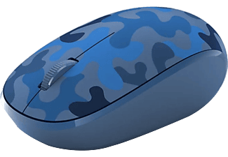 MICROSOFT Bluetooth Mouse Nightfall Camo vezeték nélküli optikai egér, kék (8KX-00020)