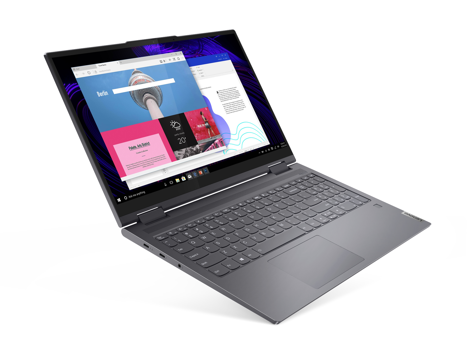 LENOVO Yoga 7i - 15,6 Zoll - Intel® Core™ i7 i7-1165G7 (Evo) - 16 GB - 1 TB - Intel® Iris® Xᵉ - Windows 11 Home