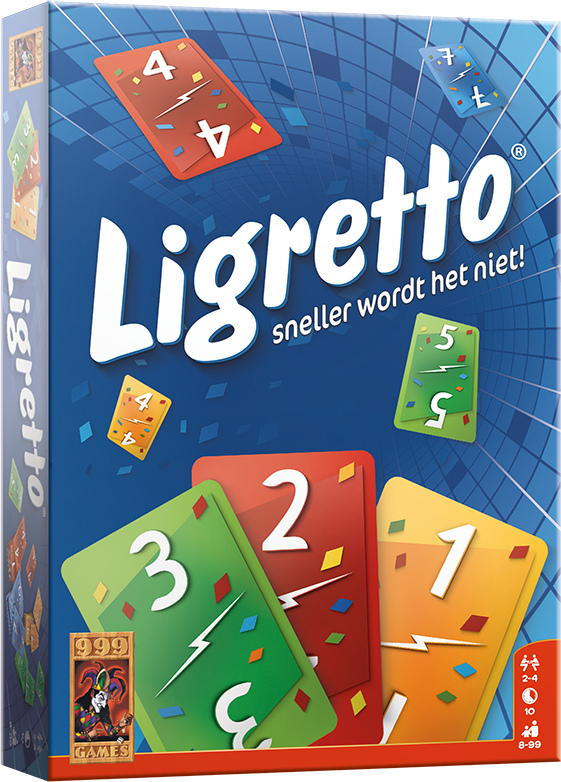 Ligretto Blauw - Kaartspel