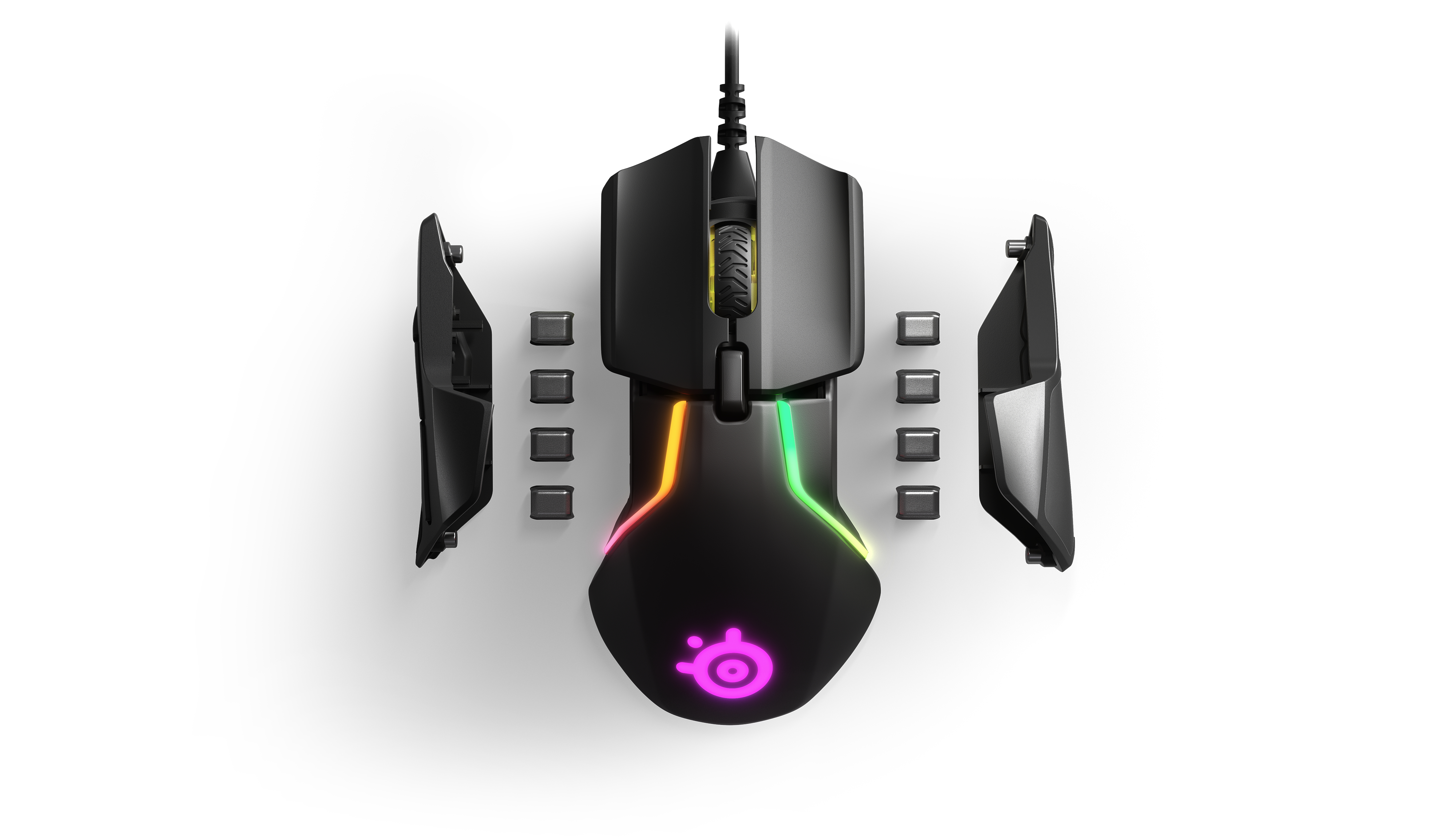 STEELSERIES Rival 600 Gaming Maus, Schwarz