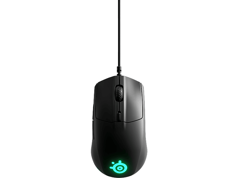 Gaming 3 STEELSERIES Maus, Rival Schwarz