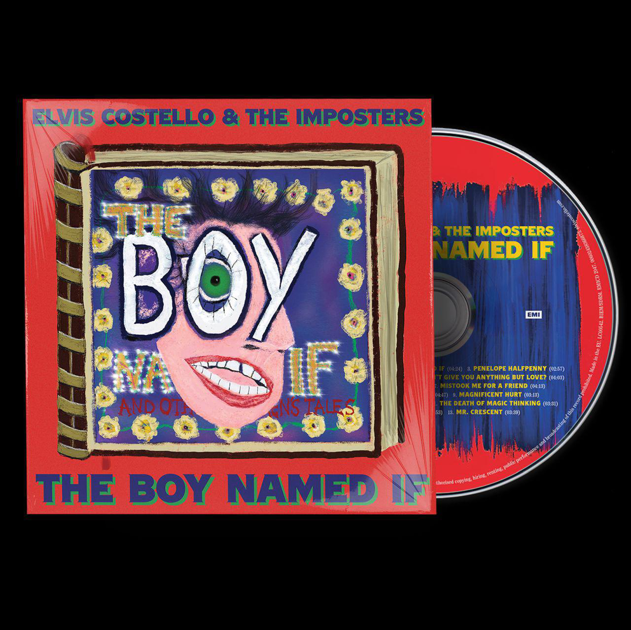 CD-Cover von Elvis Costello & The Imposters, "The Boy Named If".