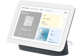 GOOGLE Enceinte connectée Nest Hub (2nd Gen.) Charcoal (GA01892-FR)