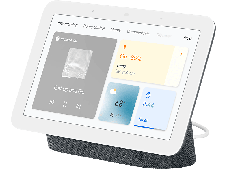 Google Smart Luidspreker Nest Hub (2nd Gen.) Charcoal (ga01892-fr)