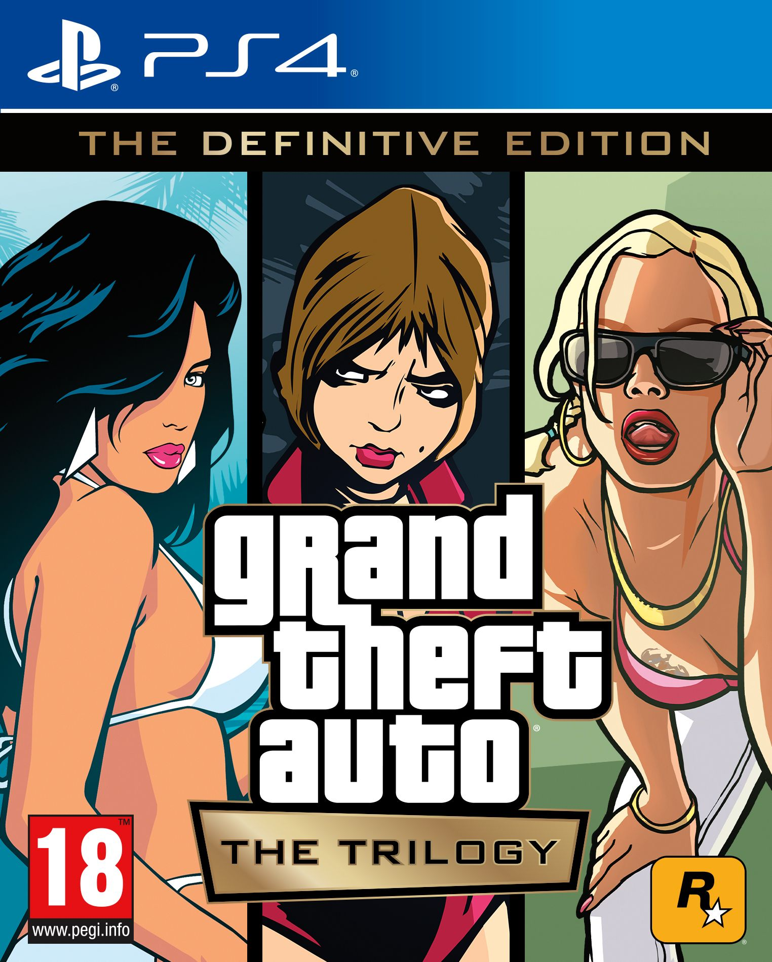 Grand Theft Auto: The Trilogy - Definitive Edition (PlayStation 4)