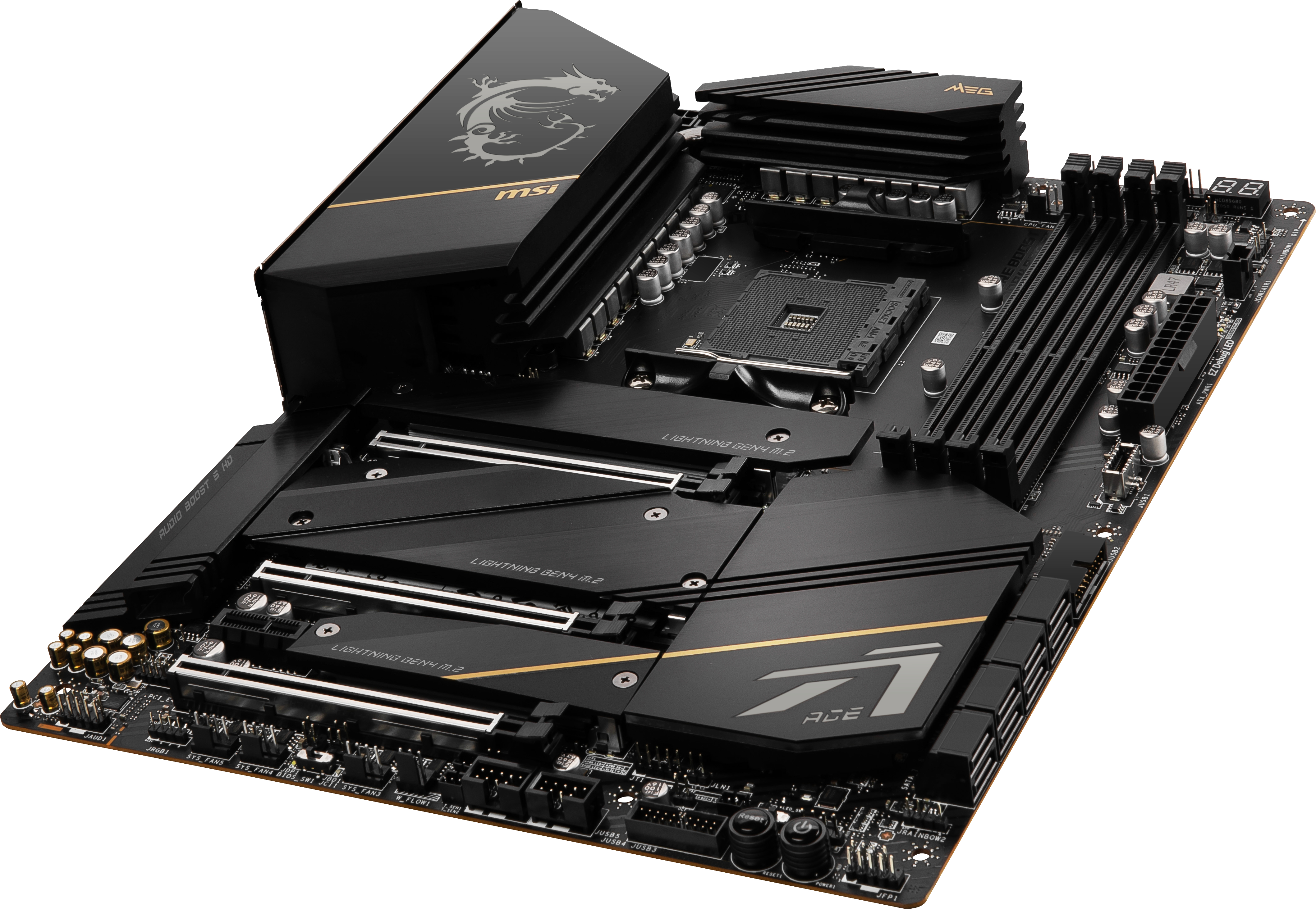 MSI MEG X570S ACE MAX (7D50-001R) Mainboard Schwarz