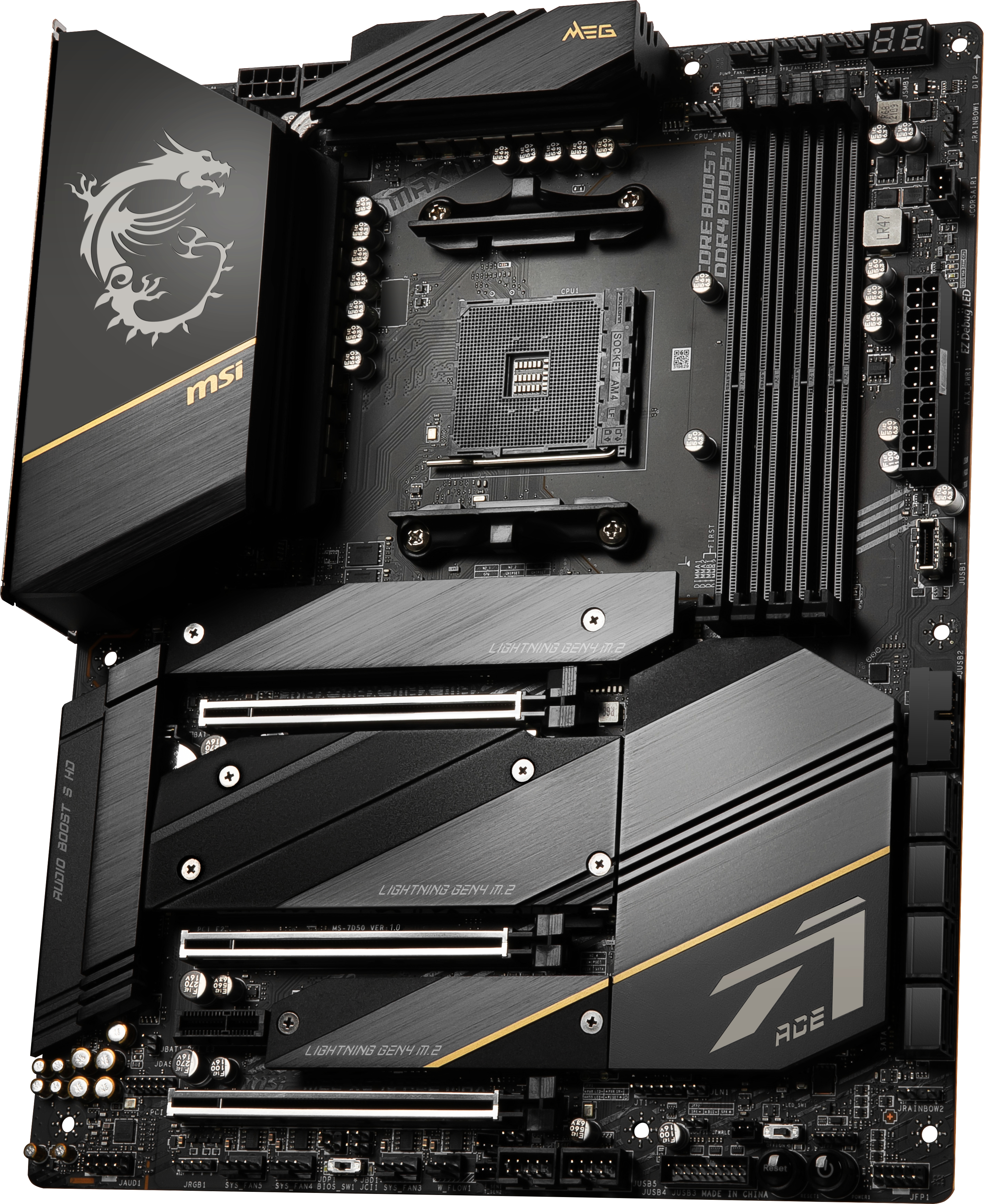 MSI MEG X570S ACE MAX (7D50-001R) Mainboard Schwarz