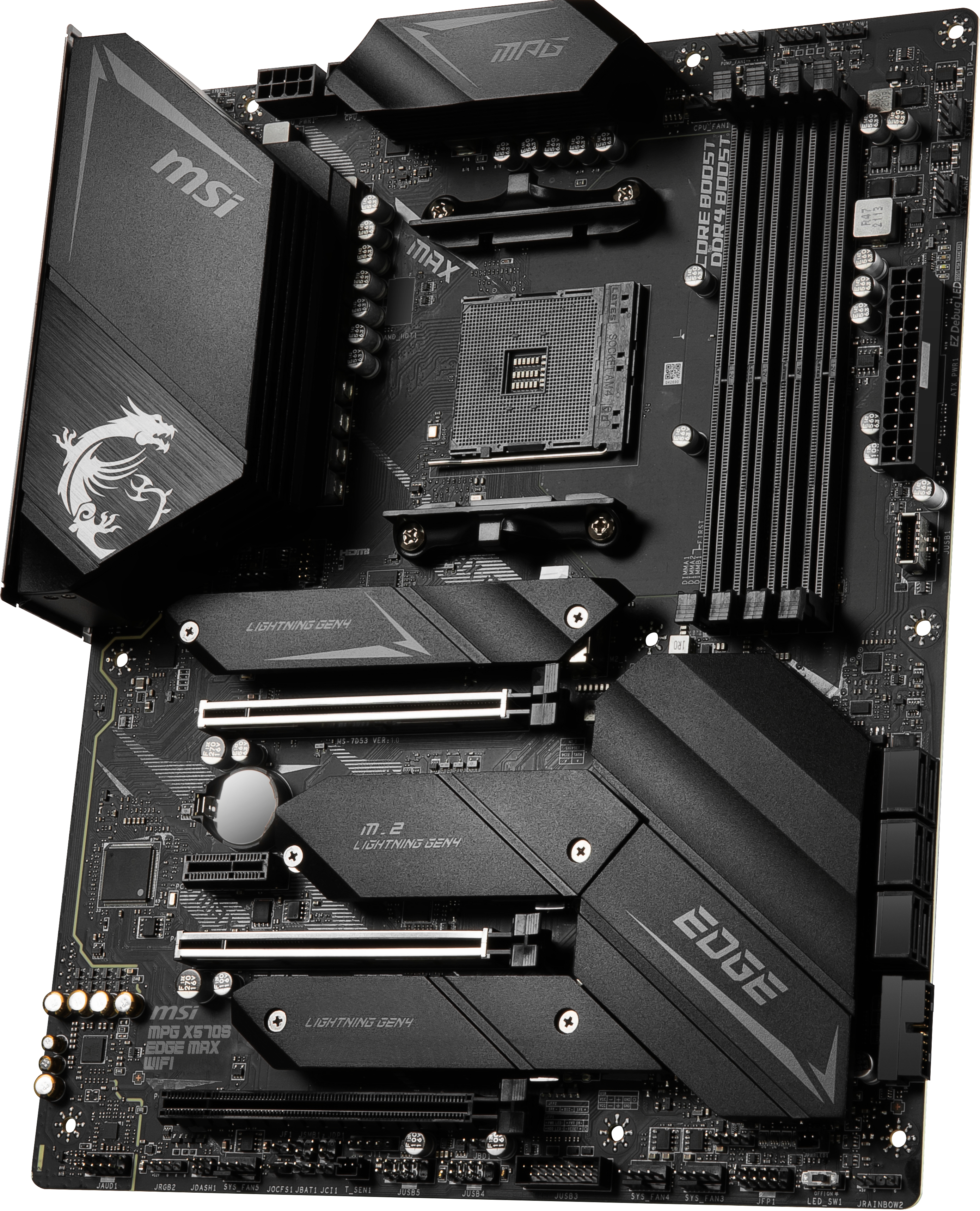 MSI MPG X570S EDGE MAX WIFI (7D53-003R) Mainboard Schwarz