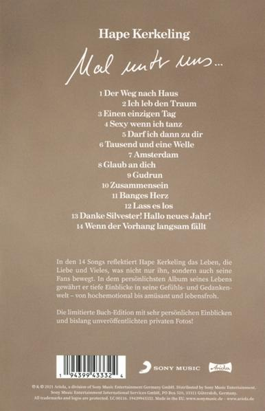 Hape Kerkeling - Mal unter uns .../Ltd. Buchedition  - (CD)