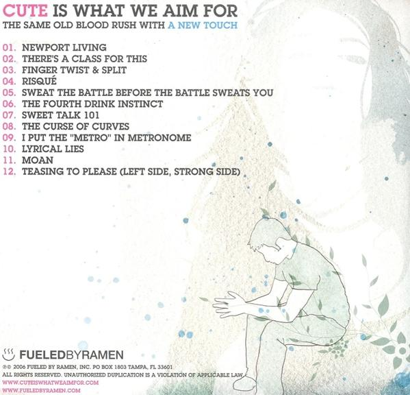 Cute Is What We Aim For - The Same Old Blood Rush With A New Touch  - (Vinyl)