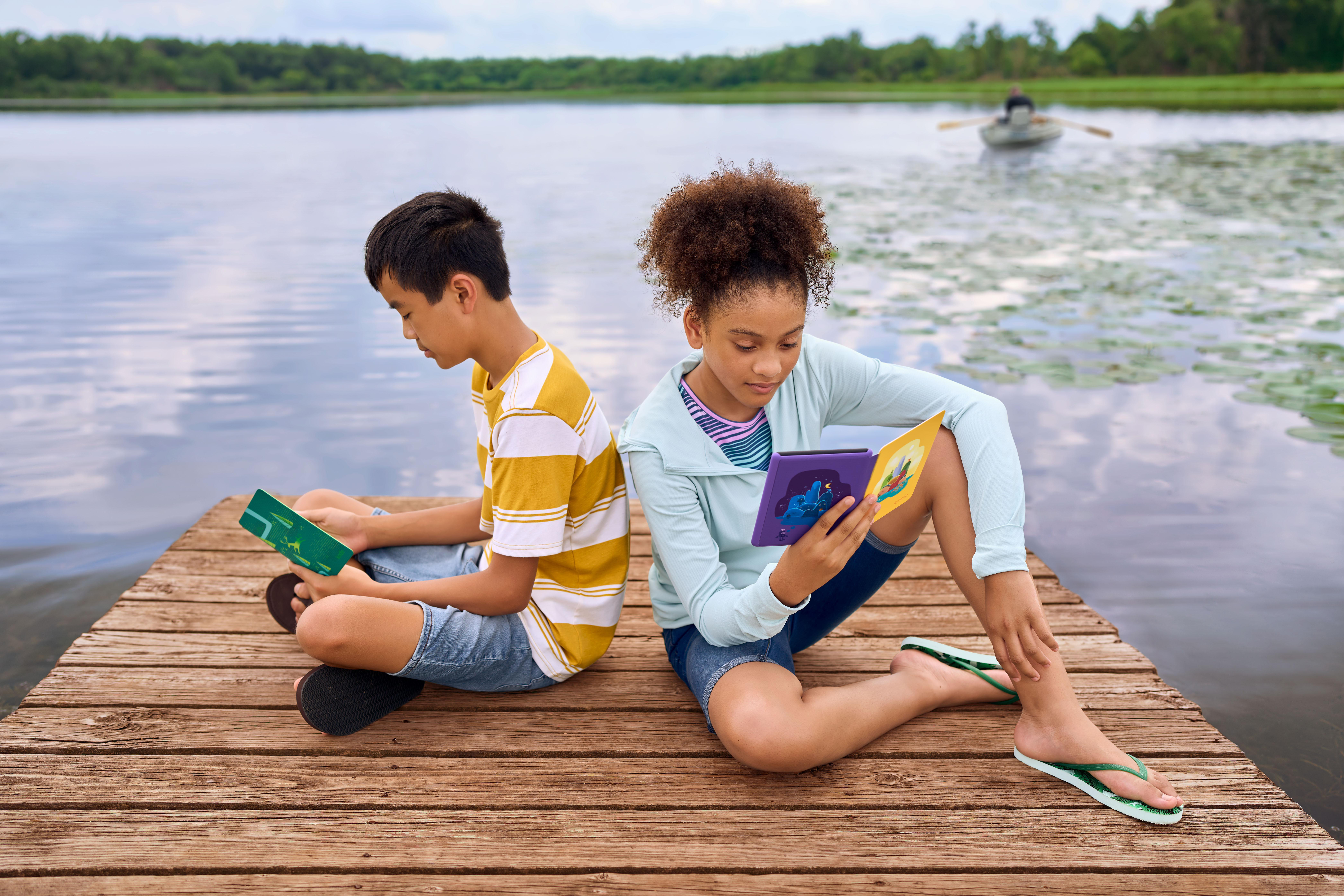 KINDLE Paperwhite Kids | Trees, Mit Werbung  8 GB Paperwhite Kids Grün