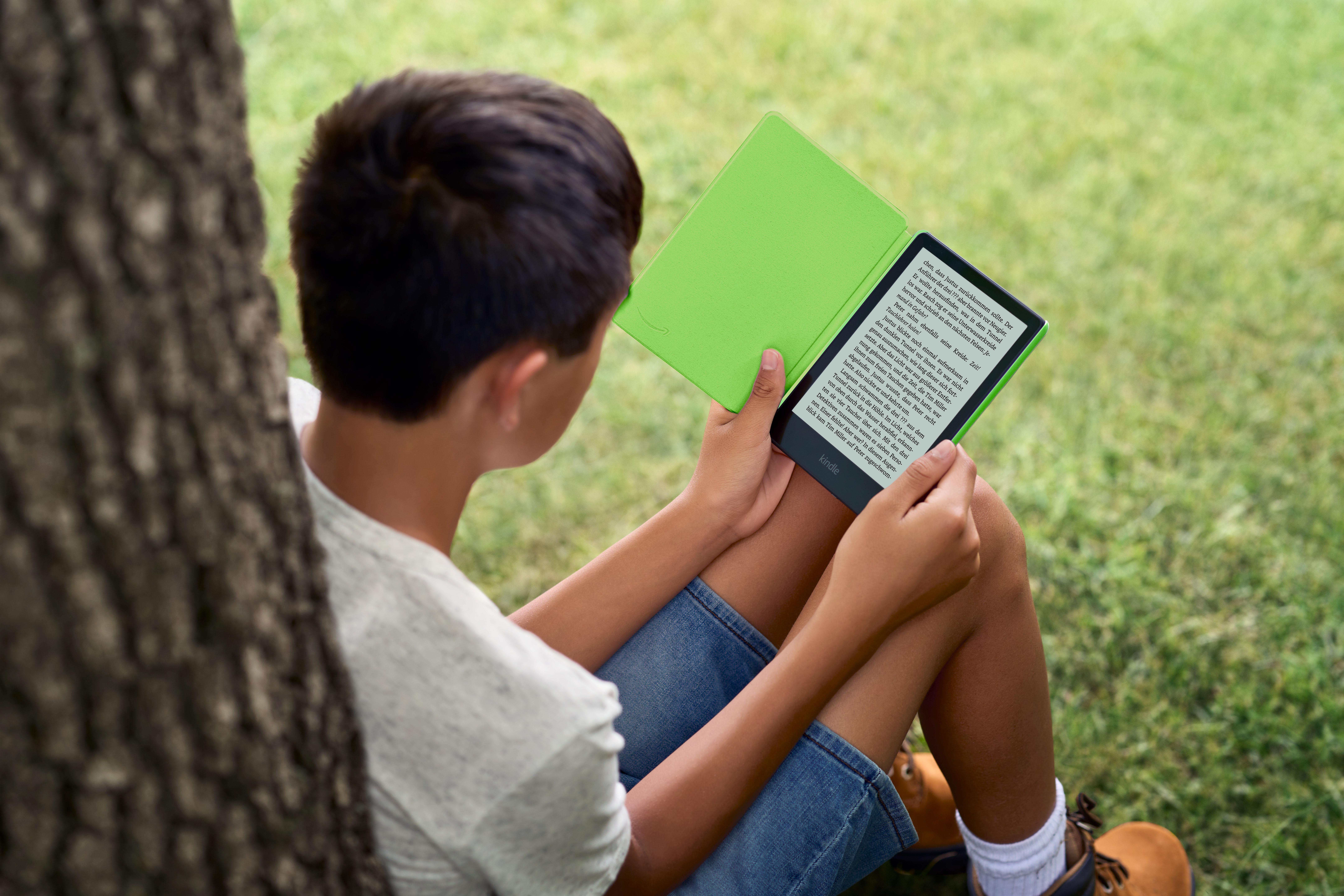 KINDLE Paperwhite Kids | Trees, Mit Werbung  8 GB Paperwhite Kids Grün