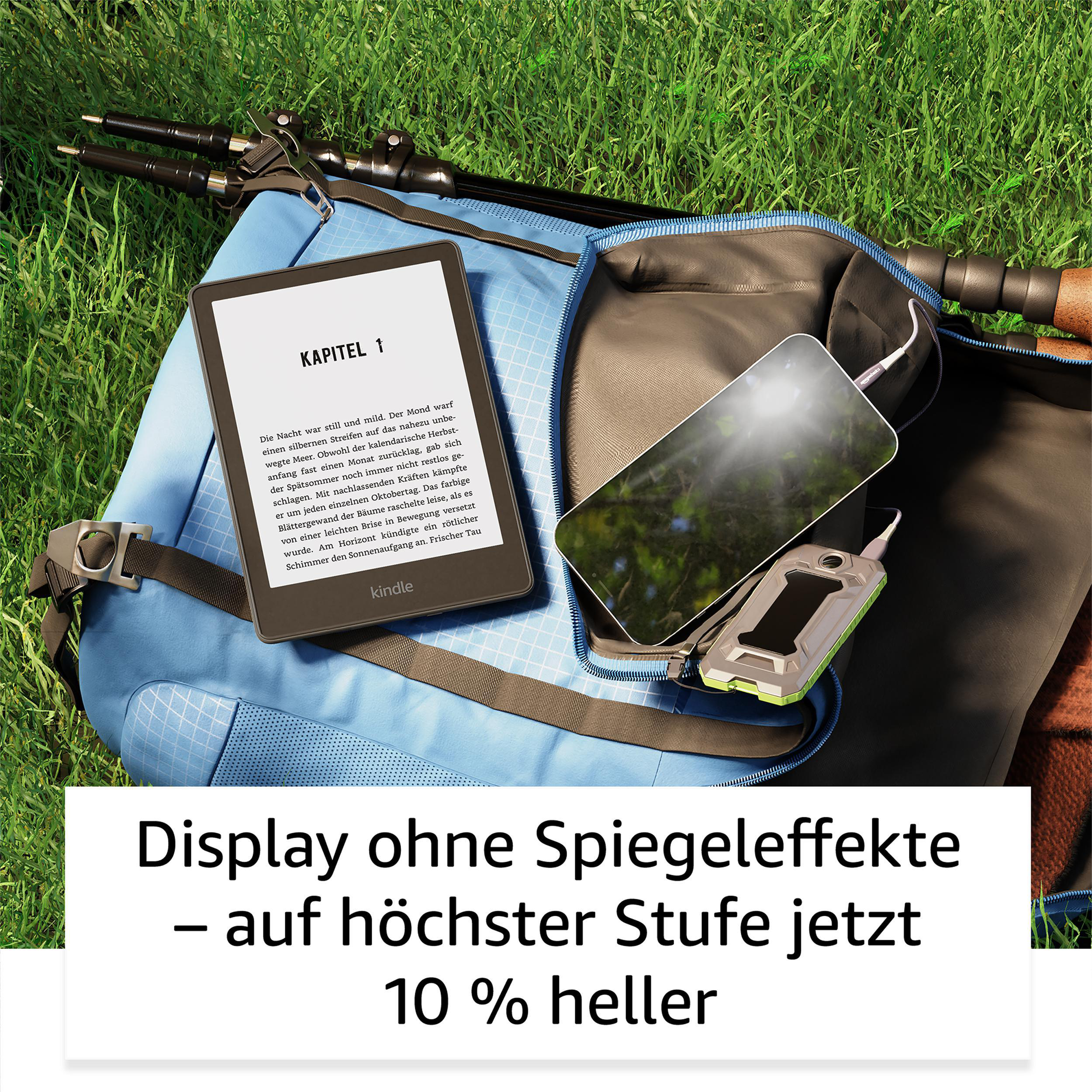 KINDLE Paperwhite (11. Generation) | 2021 release, Mit Werbung  8 GB Kindle Paperwhite Schwarz