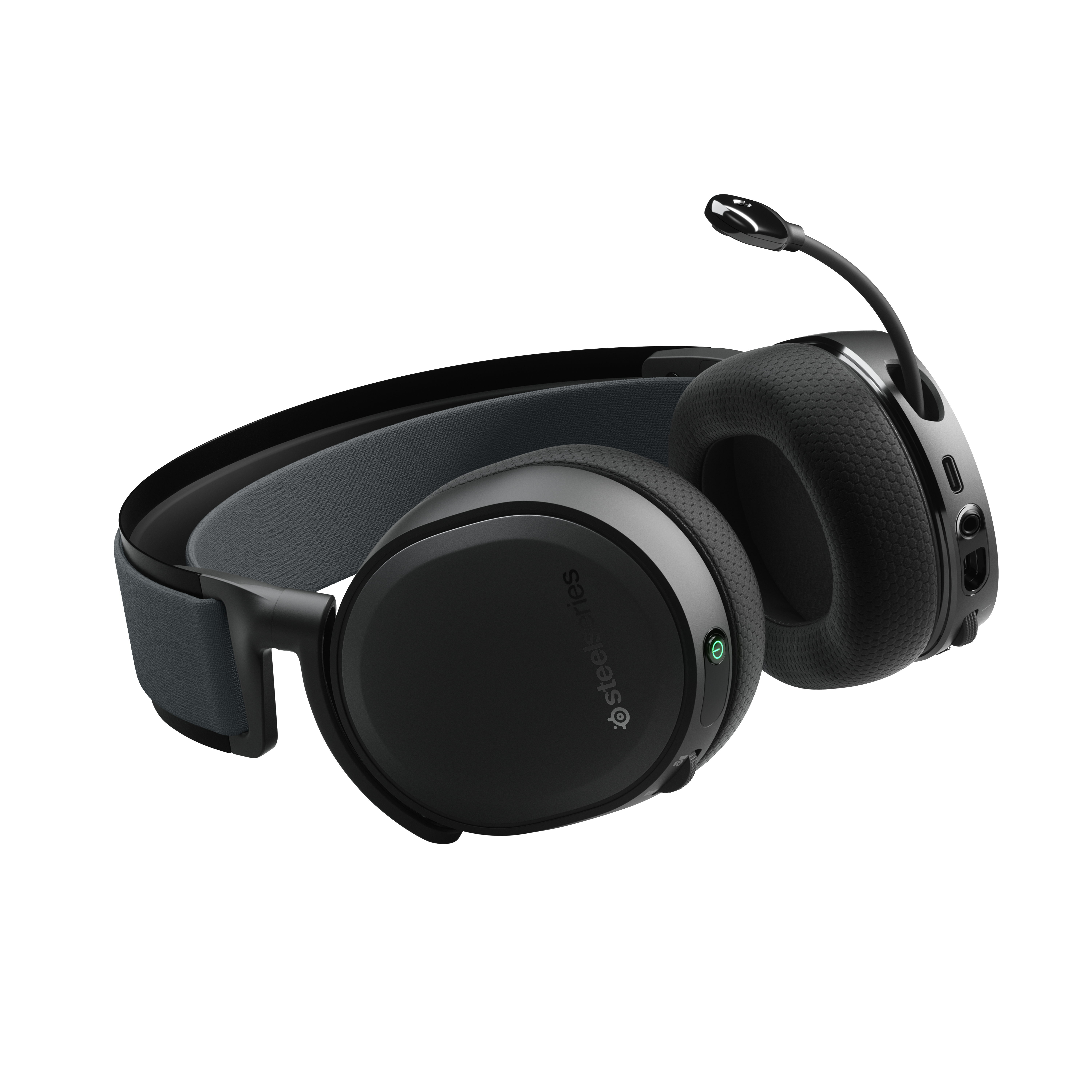 STEELSERIES Arctis 7+, Over-ear Gaming Headset Schwarz