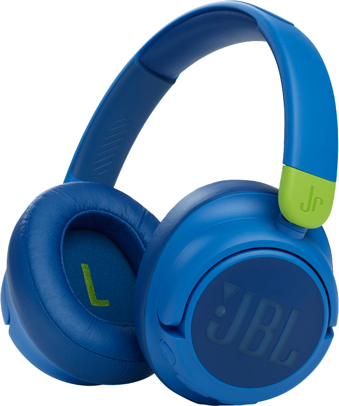 JBL JR 460NC, Over-ear Kinder Kopfhörer Blue
