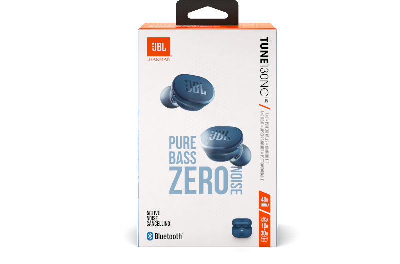 JBL Tune 130 NC TWS, In-ear Kopfhörer Bluetooth Blue