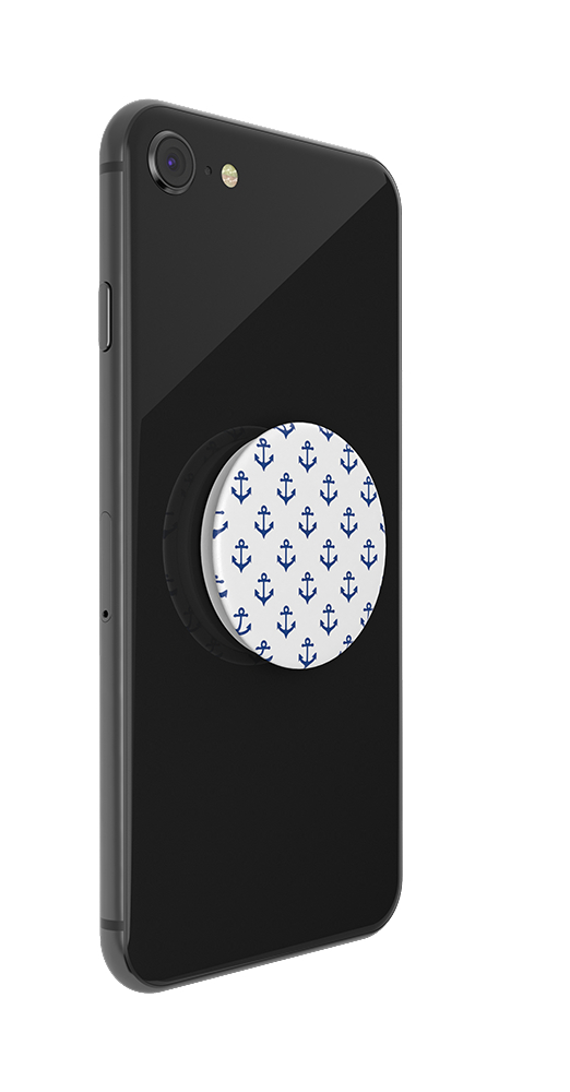 POPSOCKETS PopGrip Anchors Away White Handyhalterung, Mehrfarbig