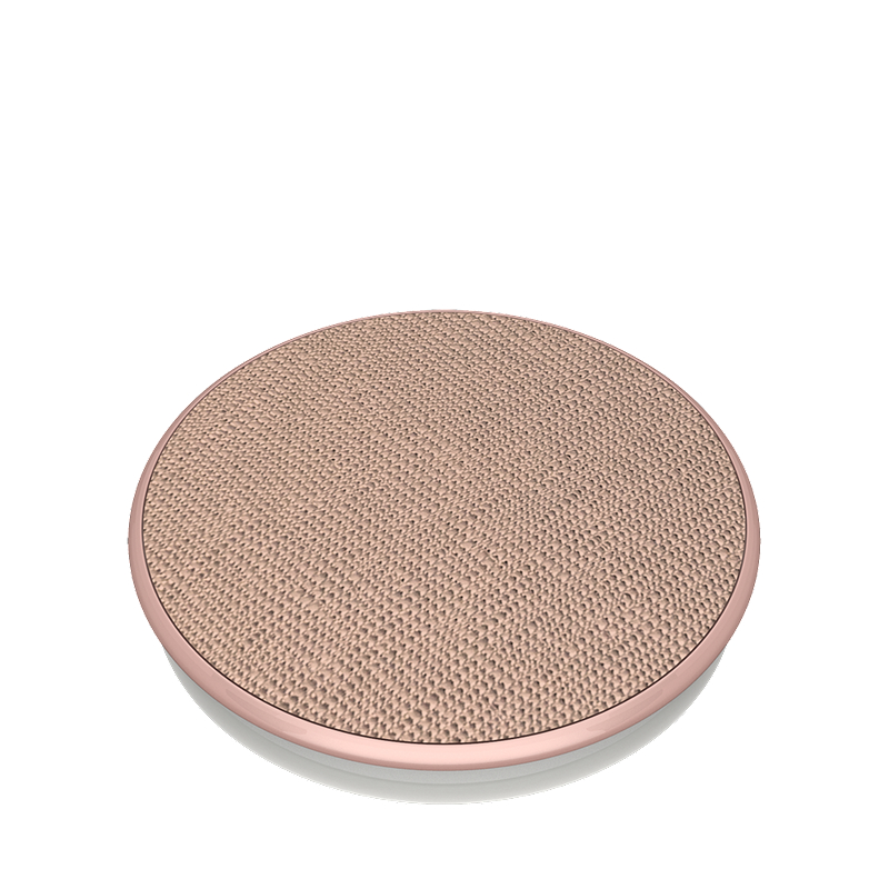 POPSOCKETS PopGrip Saffiano Rose Gold Handyhalterung, Mehrfarbig