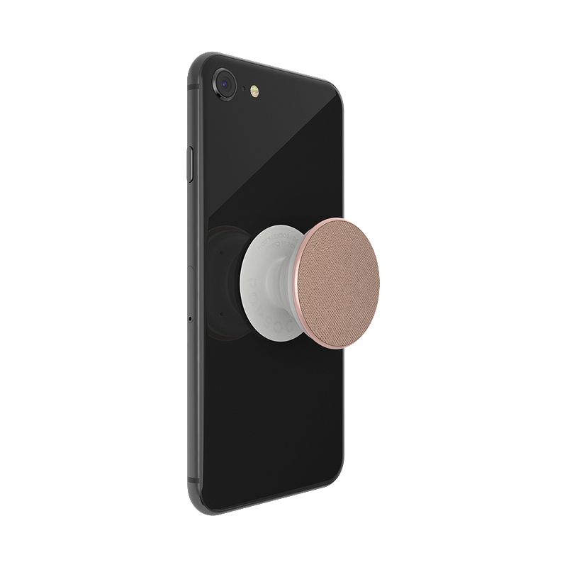 POPSOCKETS PopGrip Saffiano Rose Gold Handyhalterung, Mehrfarbig