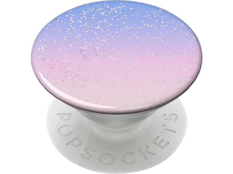 POPSOCKETS PopGrip Glitter Morning Haze Handyhalterung, Mehrfarbig
