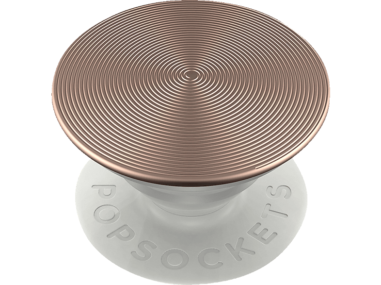 POPSOCKETS PopGrip Twist Rose Gold Aluminum Handyhalterung, Mehrfarbig