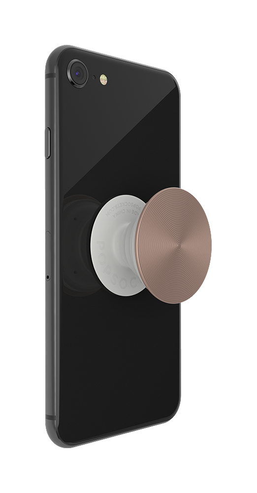 POPSOCKETS PopGrip Twist Rose Gold Aluminum Handyhalterung, Mehrfarbig