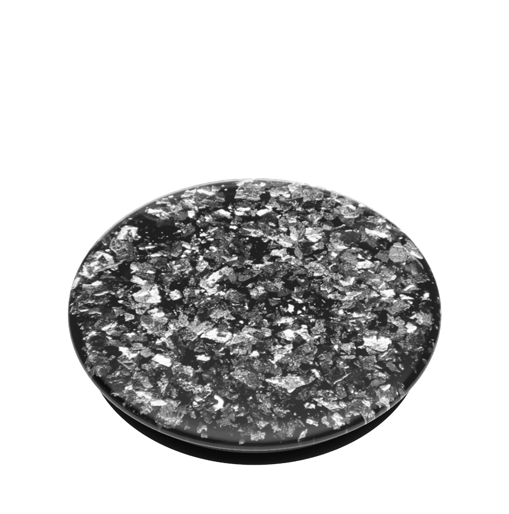 POPSOCKETS PopSockets PopGrip Foil Confetti Silver Handyhalterung, Mehrfarbig