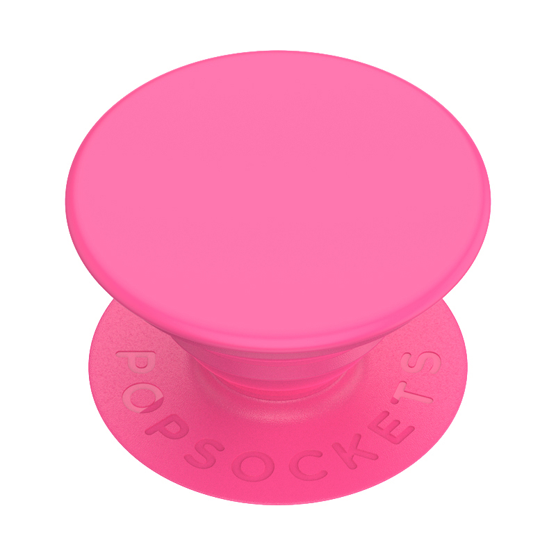 POPSOCKETS PopGripneon Day Glo Handyhalterung, Pink Mehrfarbig