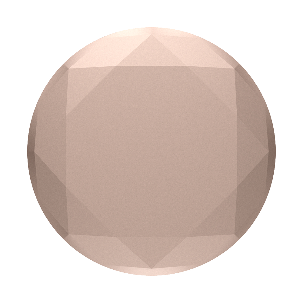 POPSOCKETS PopGrip metallic Diamond Rose Gold Handyhalterung, Mehrfarbig