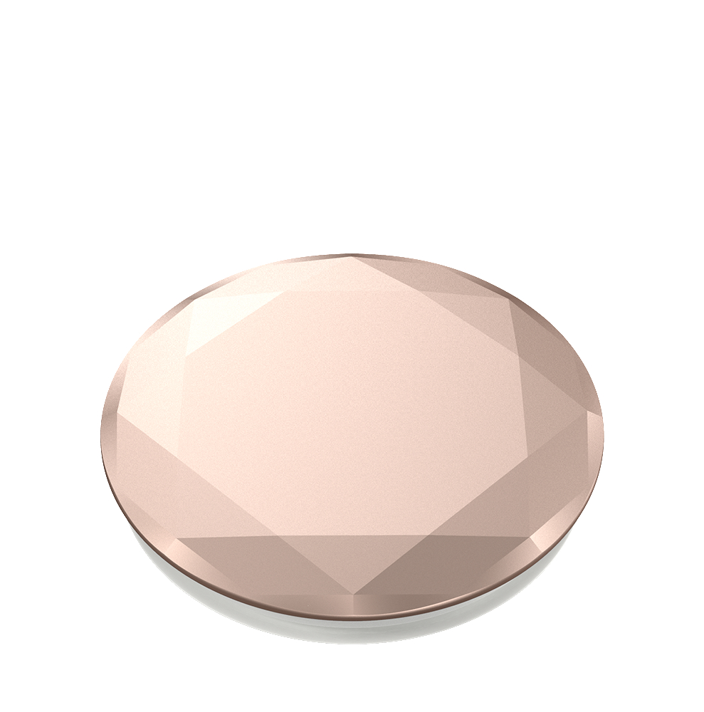 POPSOCKETS PopGrip metallic Diamond Rose Mehrfarbig Handyhalterung, Gold