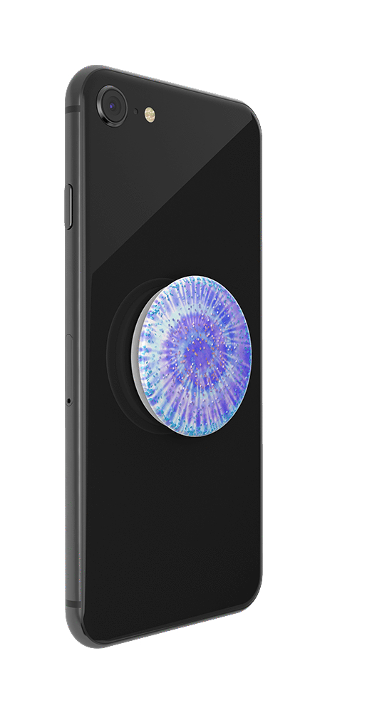 POPSOCKETS PopGrip Twisted Tie Dye Handyhalterung, Mehrfarbig