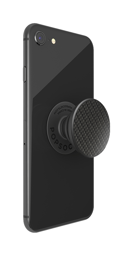 POPSOCKETS PopGrip Genuine Carbon Fiber Handyhalterung, Mehrfarbig