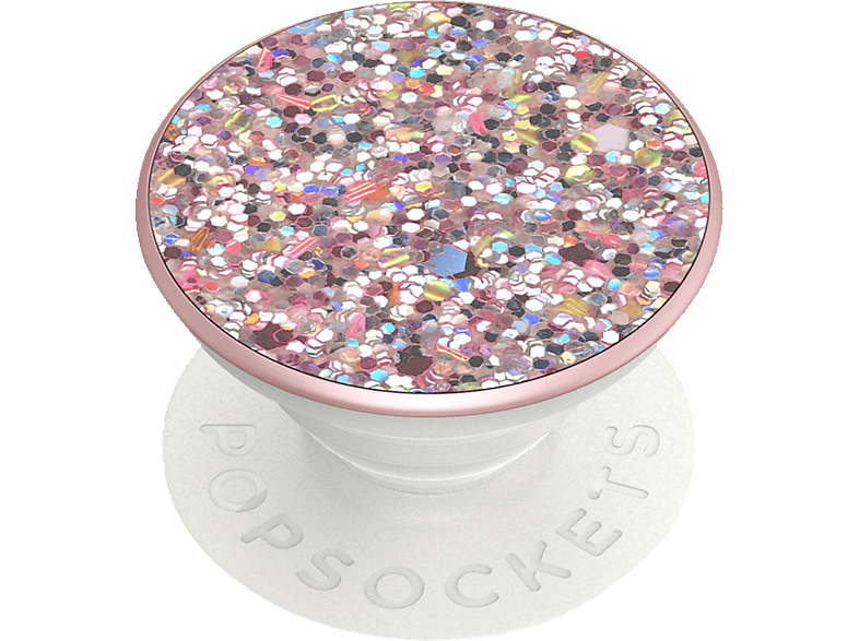 POPSOCKETS PopGrip Sparkle Rosebud Handyhalterung, Mehrfarbig