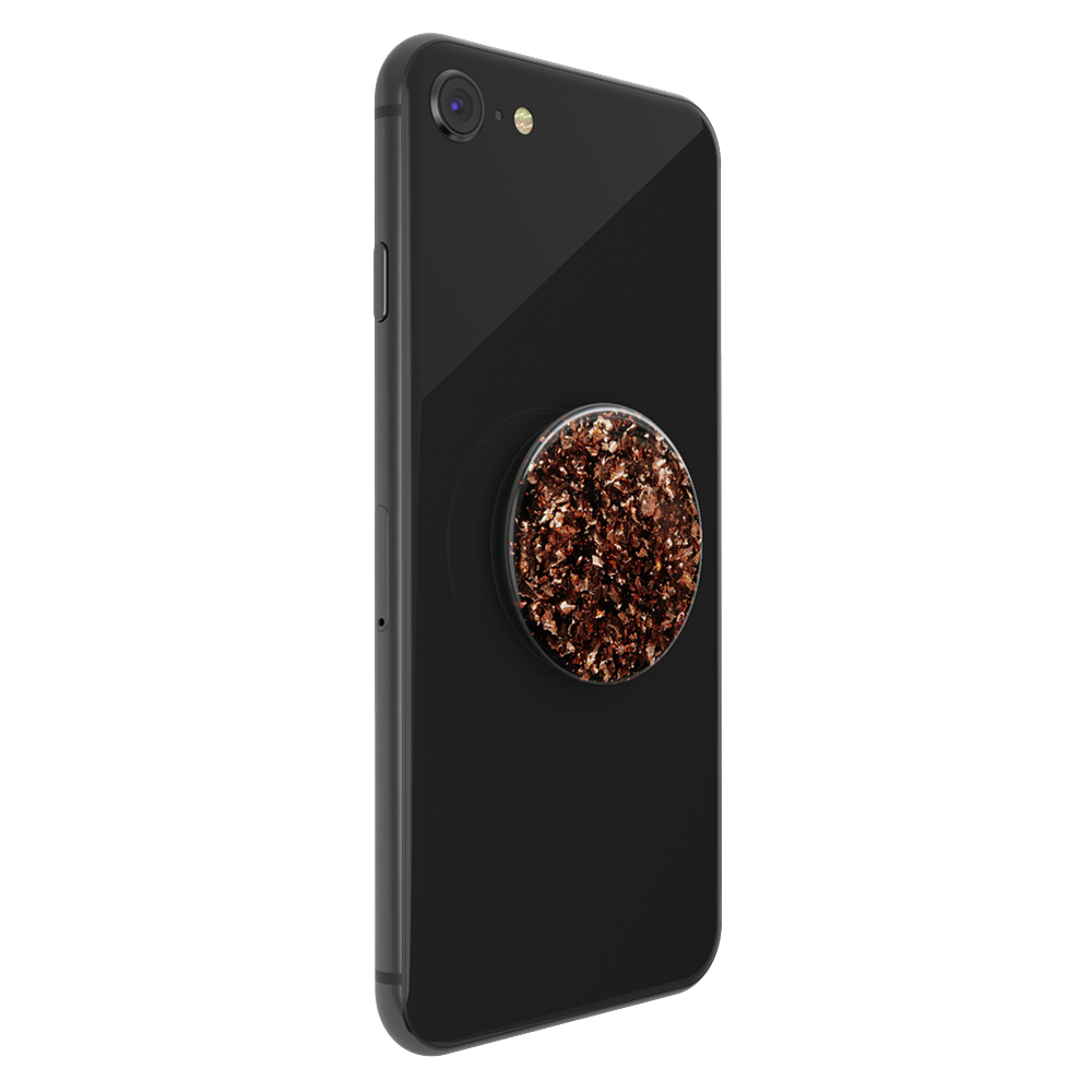 POPSOCKETS PopGrip Foil Confetti Copper Handyhalterung, Mehrfarbig