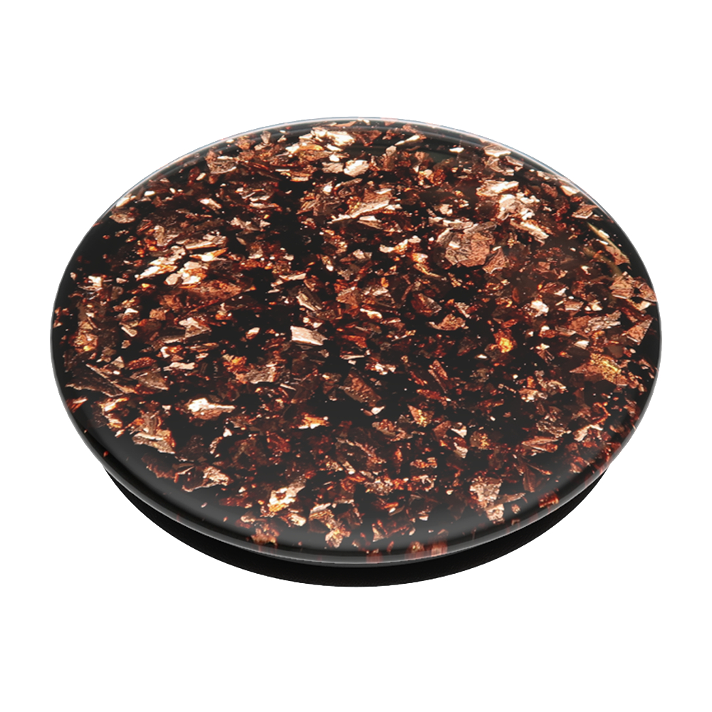 POPSOCKETS PopGrip Foil Confetti Copper Handyhalterung, Mehrfarbig