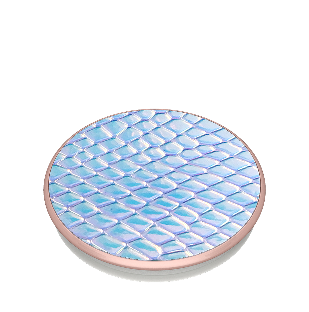 POPSOCKETS PopGrip Iridescent Snake Handyhalterung, Mehrfarbig